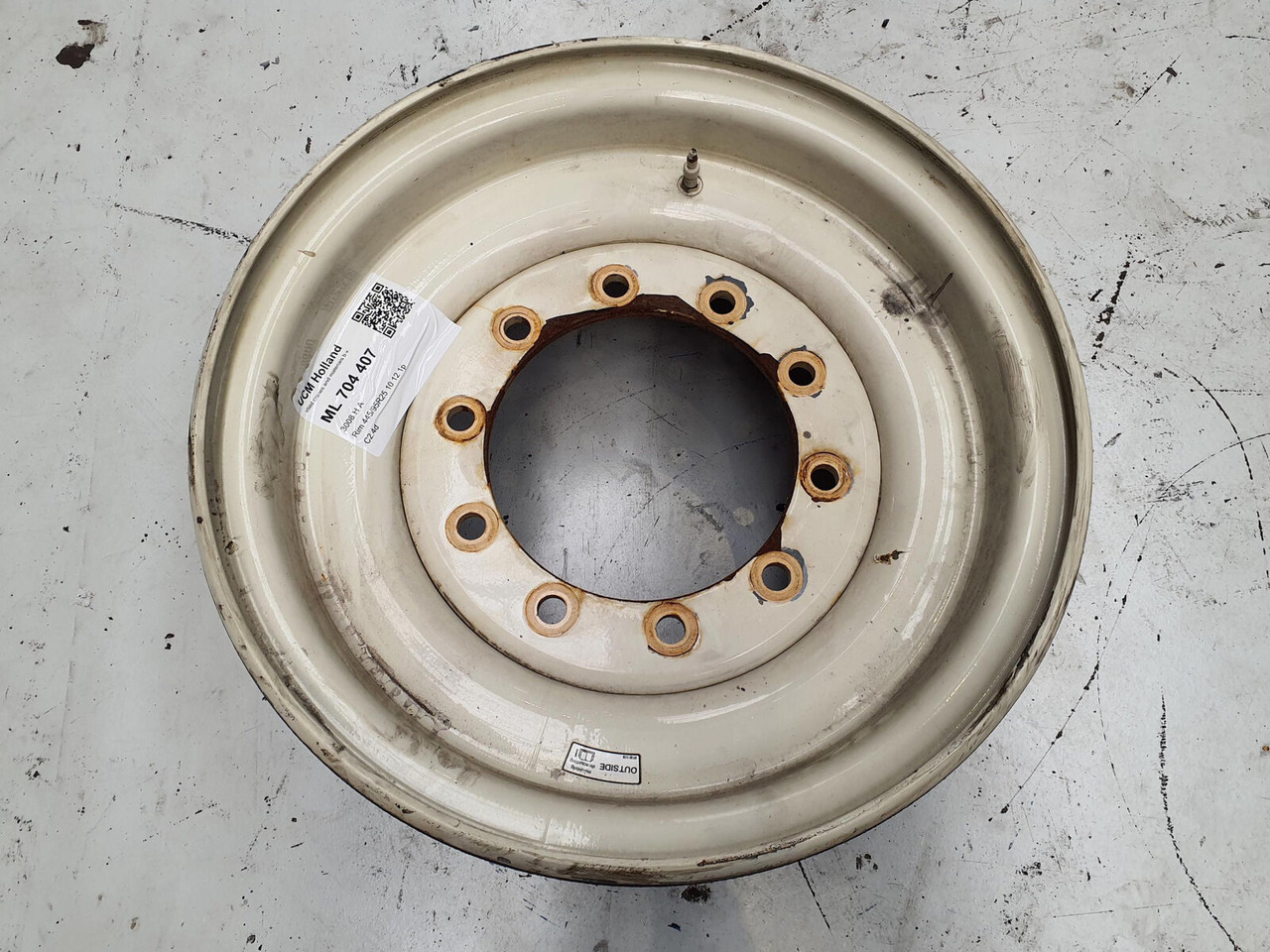 Liebherr Rim 445/95R25 10 12 1p - Velg voor Kraan: afbeelding 2 Liebherr Rim 445/95R25 10 12 1p - Velg voor Kraan: afbeelding 2
