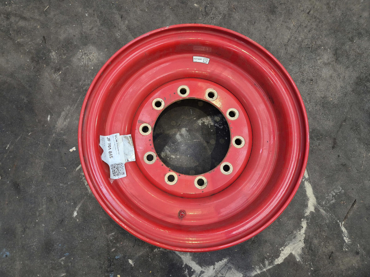 Liebherr Rim 445/95R25 10 12 1p - Velg voor Kraan: afbeelding 2 Liebherr Rim 445/95R25 10 12 1p - Velg voor Kraan: afbeelding 2