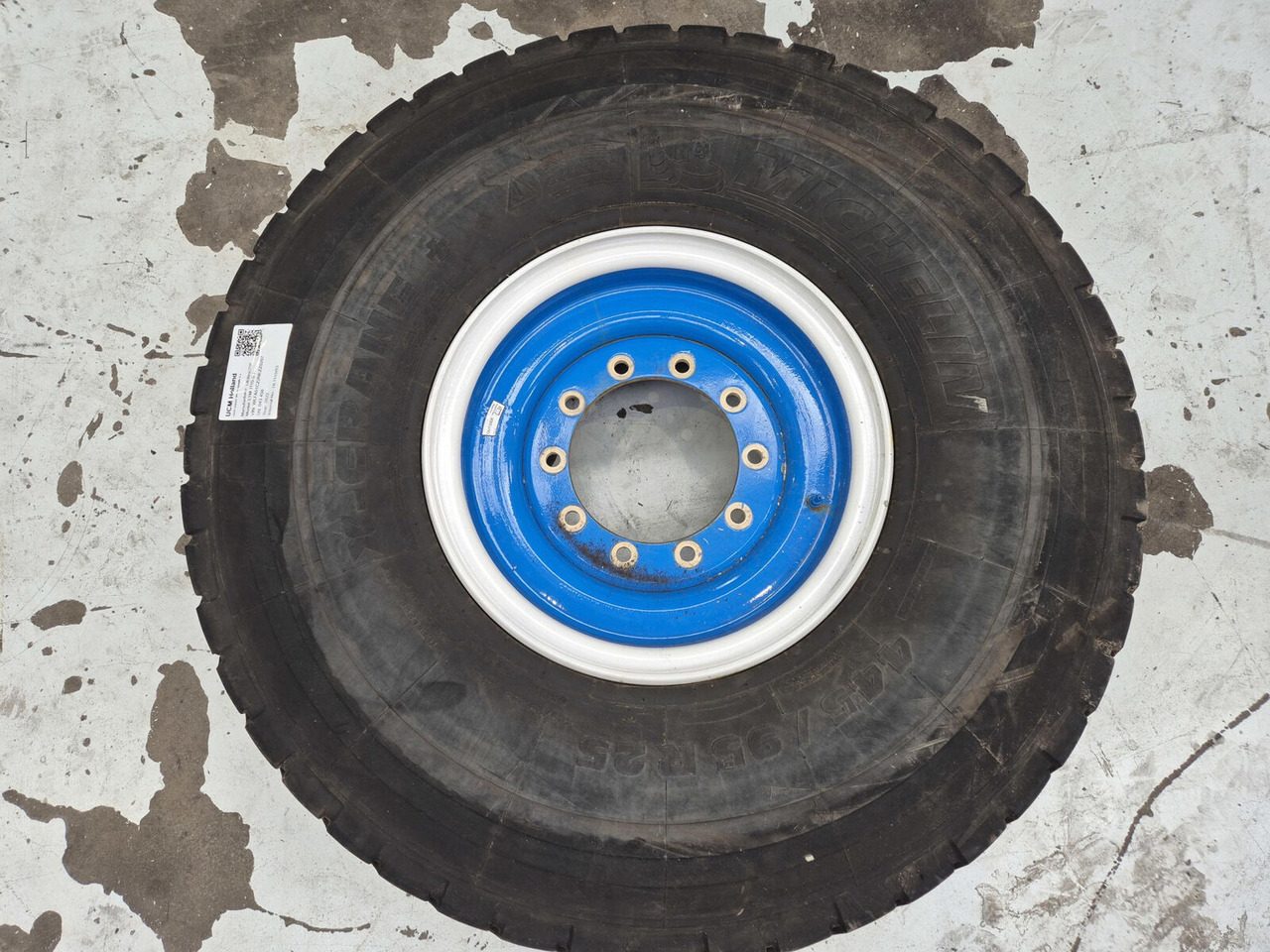 Liebherr Wheel 445/95R25 10 12 1p - Complete wiel voor Kraan: afbeelding 2 Liebherr Wheel 445/95R25 10 12 1p - Complete wiel voor Kraan: afbeelding 2