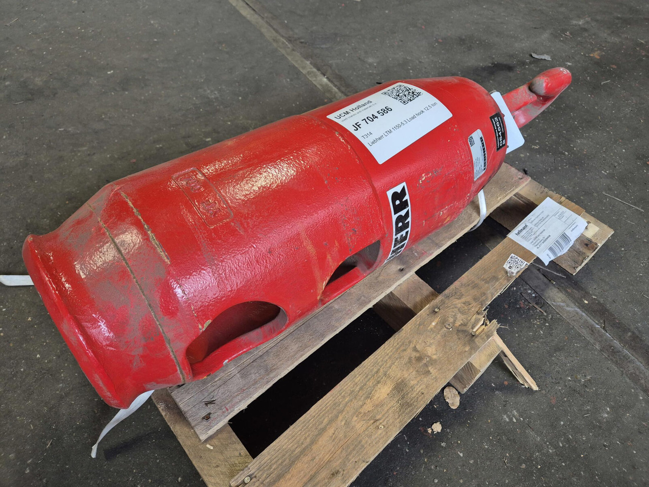 Liebherr LTM 1150-5.3 Load hook 12.5 ton - Onderdelen voor Kraan: afbeelding 4 Liebherr LTM 1150-5.3 Load hook 12.5 ton - Onderdelen voor Kraan: afbeelding 4