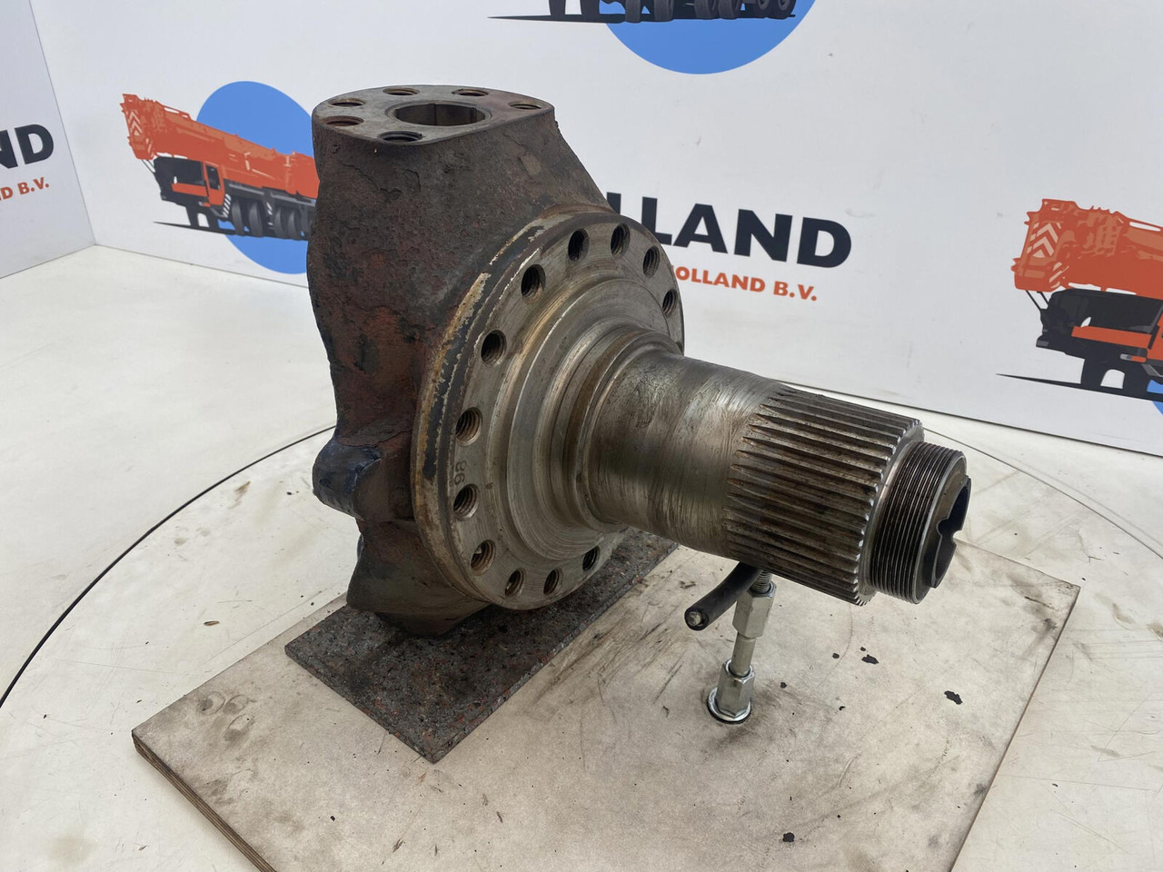 PPM 280 ATT Steering knuckle 16 holes axle 1 - Fusee voor Kraan: afbeelding 3 PPM 280 ATT Steering knuckle 16 holes axle 1 - Fusee voor Kraan: afbeelding 3