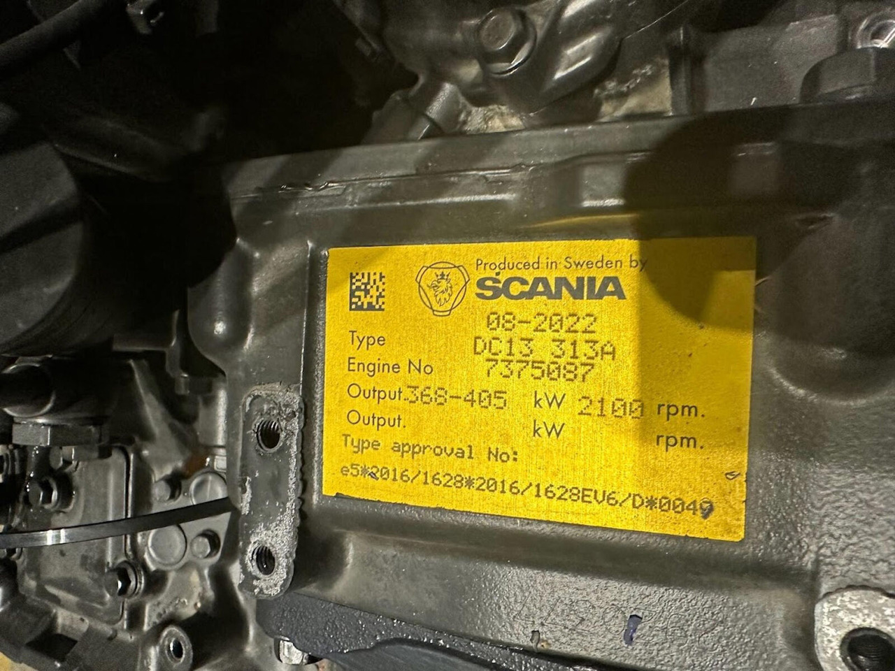 Scania Demag AC 220-1, AC 5.220-1 Scania DC13 313A motor - Motor voor Kraan: afbeelding 5 Scania Demag AC 220-1, AC 5.220-1 Scania DC13 313A motor - Motor voor Kraan: afbeelding 5