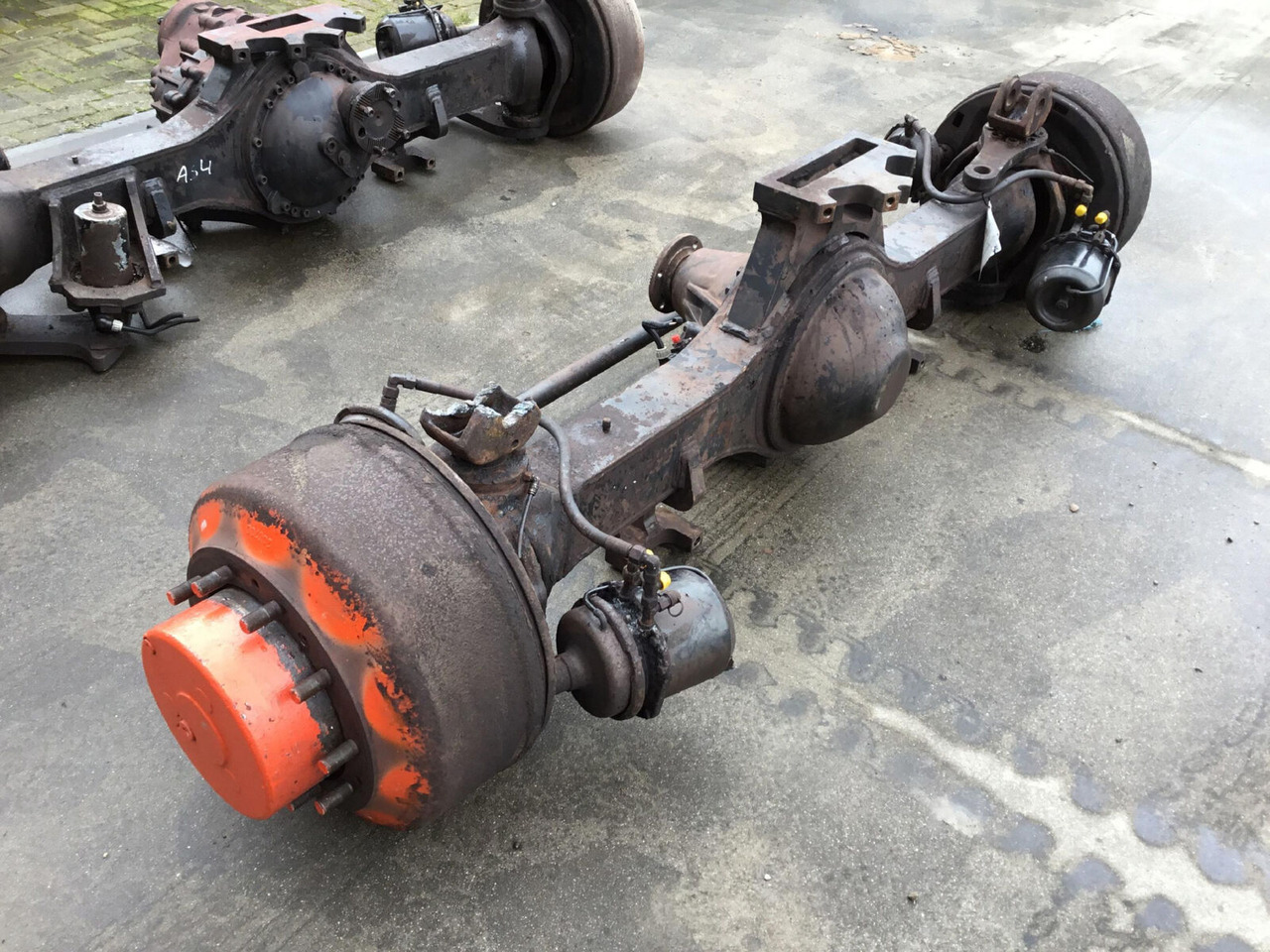 Terex AC 100 axle 2 - As en onderdelen voor Mobiele kraan: afbeelding 2 Terex AC 100 axle 2 - As en onderdelen voor Mobiele kraan: afbeelding 2