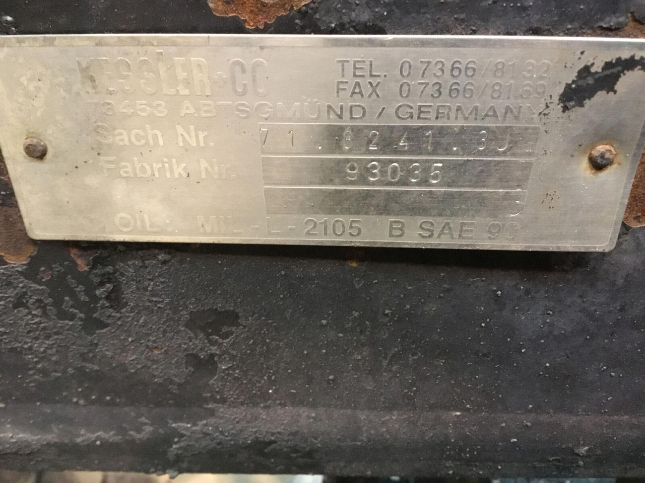 Terex AC 205 axle 2 - As en onderdelen voor Mobiele kraan: afbeelding 5 Terex AC 205 axle 2 - As en onderdelen voor Mobiele kraan: afbeelding 5