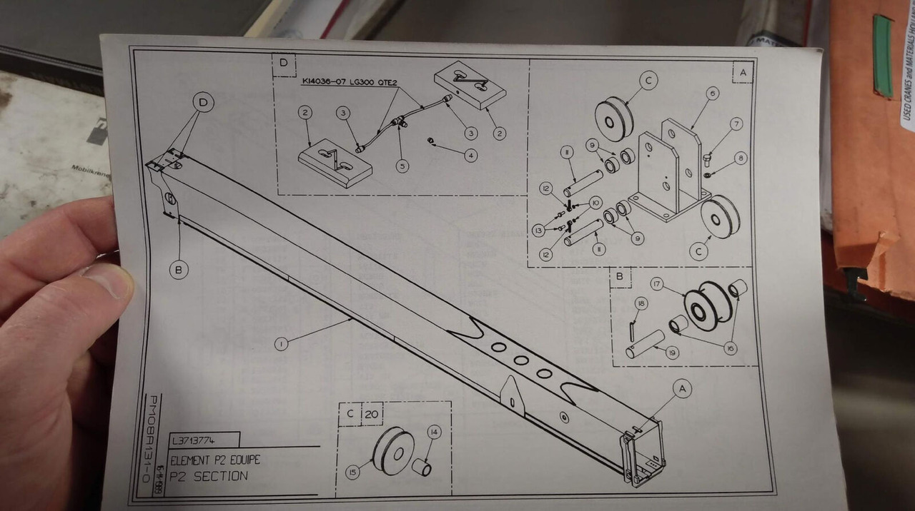 Terex PPM 480 ATT telescopic section 1 - Arm voor Mobiele kraan: afbeelding 5 Terex PPM 480 ATT telescopic section 1 - Arm voor Mobiele kraan: afbeelding 5