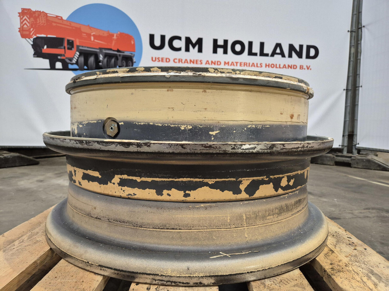 Terex Rim 445/95R25 10 6.5 3p - Velg voor Kraan: afbeelding 3 Terex Rim 445/95R25 10 6.5 3p - Velg voor Kraan: afbeelding 3