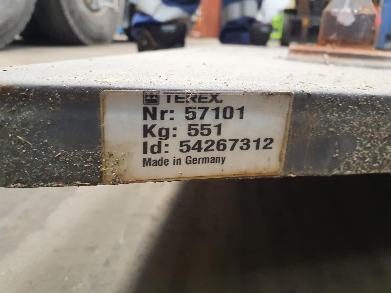 Terex Terex Demag Challenger 4200 counterweight 0.55 Ton - Tegenwicht voor Mobiele kraan: afbeelding 5 Terex Terex Demag Challenger 4200 counterweight 0.55 Ton - Tegenwicht voor Mobiele kraan: afbeelding 5