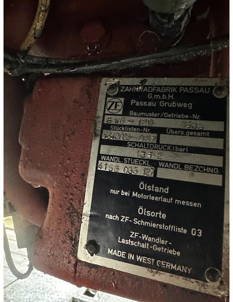 ZF KMK 2025 gearbox 6WG120 - Versnellingsbak voor Kraan: afbeelding 3 ZF KMK 2025 gearbox 6WG120 - Versnellingsbak voor Kraan: afbeelding 3