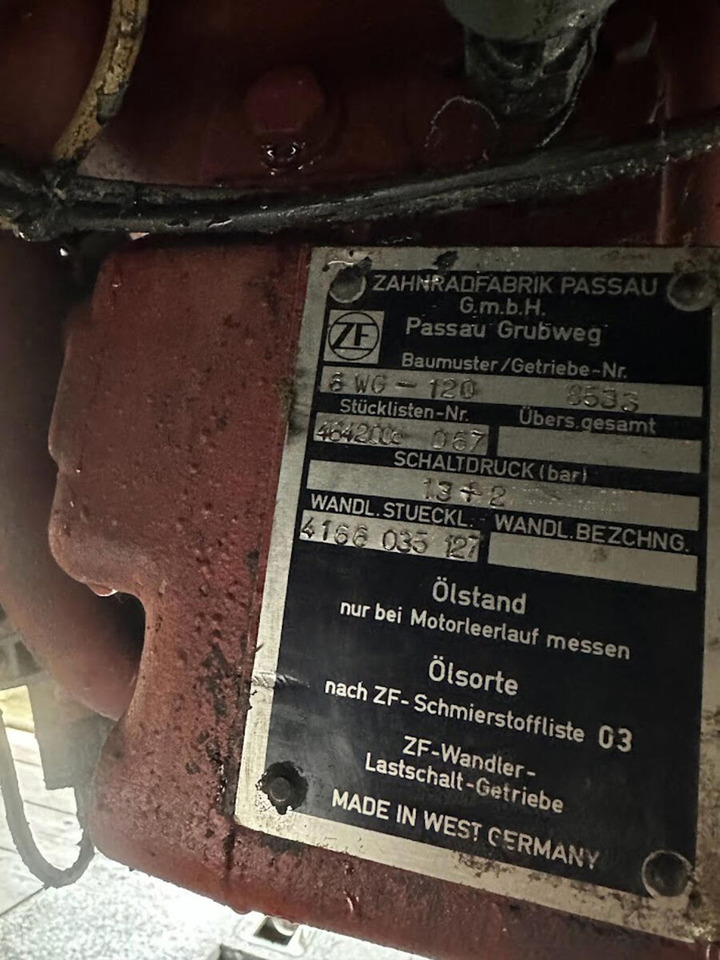 ZF KMK 2025 gearbox 6WG120 - Versnellingsbak voor Mobiele kraan: afbeelding 3 ZF KMK 2025 gearbox 6WG120 - Versnellingsbak voor Mobiele kraan: afbeelding 3