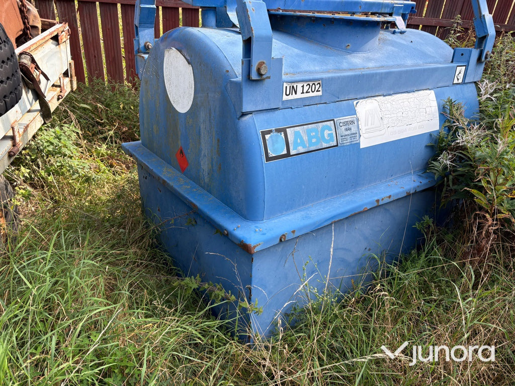 Dieseltank ABG 1500 L - Opslagtank: afbeelding 2 Dieseltank ABG 1500 L - Opslagtank: afbeelding 2