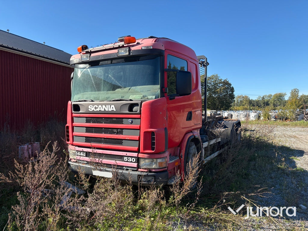 Lastbil SCANIA R144GB6X2 NZ530 - Haakarmsysteem vrachtwagen: afbeelding 1 Lastbil SCANIA R144GB6X2 NZ530 - Haakarmsysteem vrachtwagen: afbeelding 1