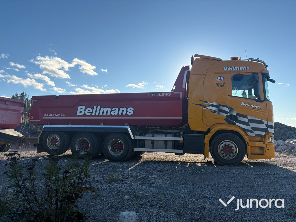 Kipper vrachtwagen Lastbil Scania R560 B8x4*4NB: afbeelding 14