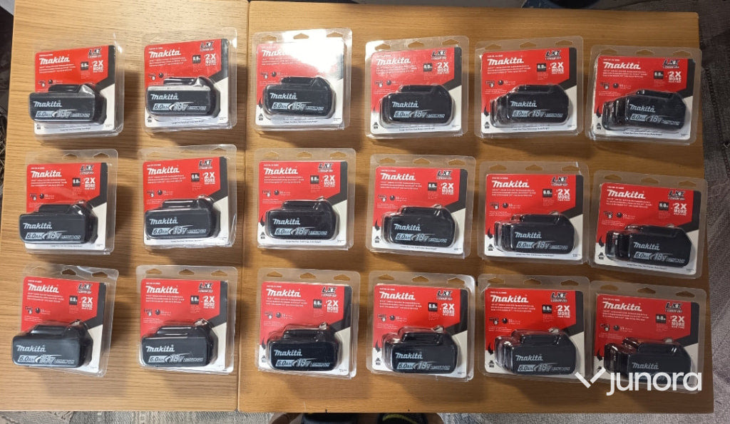 Makita 18V 6.0Ah batterier – hög kapacitet och kraft - Gereedschap/ Toebehoor: afbeelding 2 Makita 18V 6.0Ah batterier – hög kapacitet och kraft - Gereedschap/ Toebehoor: afbeelding 2