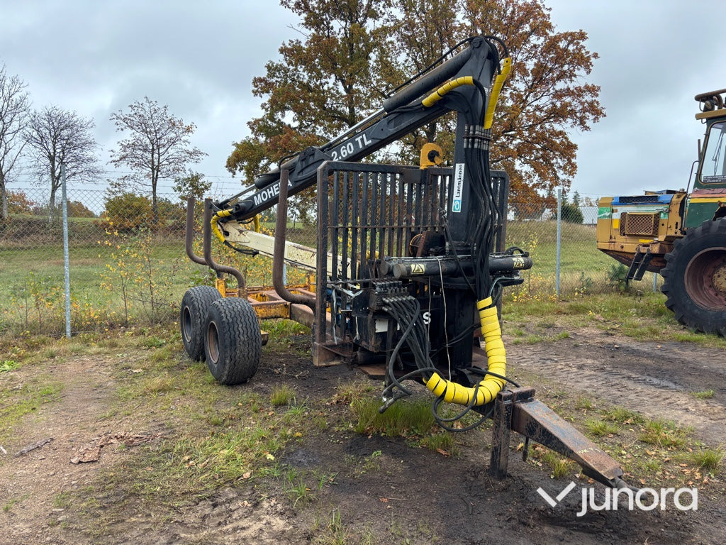 Skogsvagn - Moheda 10 ton med kran - Uitrijwagen: afbeelding 3 Skogsvagn - Moheda 10 ton med kran - Uitrijwagen: afbeelding 3