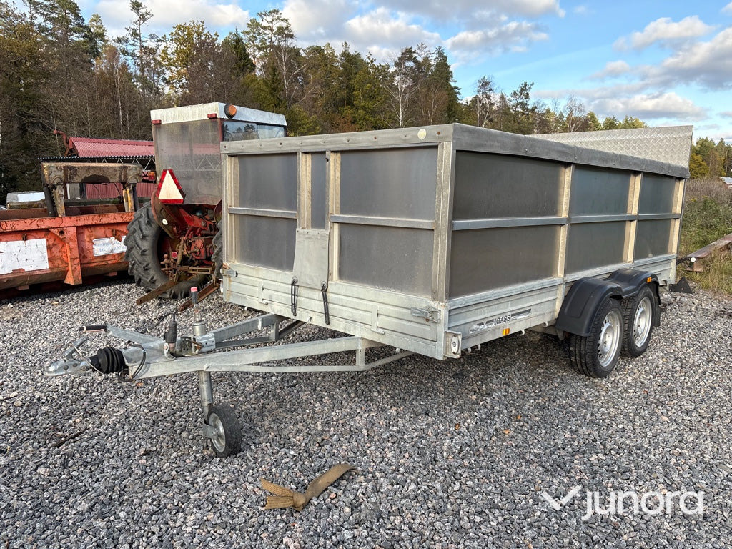 Slaktvagn - Igass 2 TON Combi - Open/ Plateau aanhangwagen: afbeelding 1 Slaktvagn - Igass 2 TON Combi - Open/ Plateau aanhangwagen: afbeelding 1