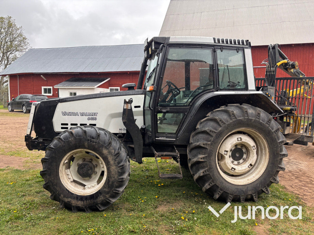 Traktor Valmet 6400 med lastare och twin-track - Tractor: afbeelding 2 Traktor Valmet 6400 med lastare och twin-track - Tractor: afbeelding 2