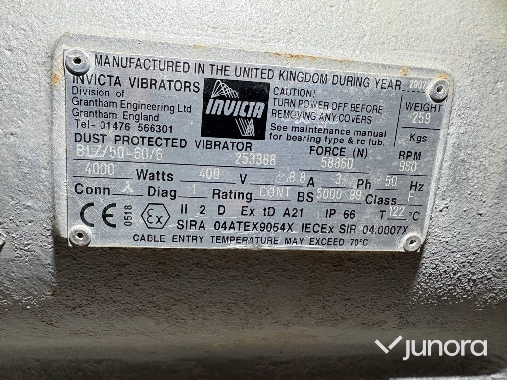 Vibrationsmotor - Invicta, BL/50-60/6 - Elektrisch systeem voor Bouwmachine: afbeelding 5 Vibrationsmotor - Invicta, BL/50-60/6 - Elektrisch systeem voor Bouwmachine: afbeelding 5