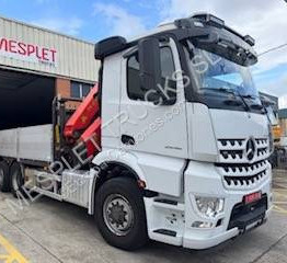 Mercedes Arocs 2545 LS - Vrachtwagen met open laadbak: afbeelding 2 Mercedes Arocs 2545 LS - Vrachtwagen met open laadbak: afbeelding 2