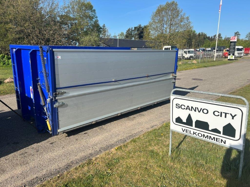 HC-contrainer S4619 4,6 mtr. alu sideåbning bagdør - Open laadbak: afbeelding 1 HC-contrainer S4619 4,6 mtr. alu sideåbning bagdør - Open laadbak: afbeelding 1