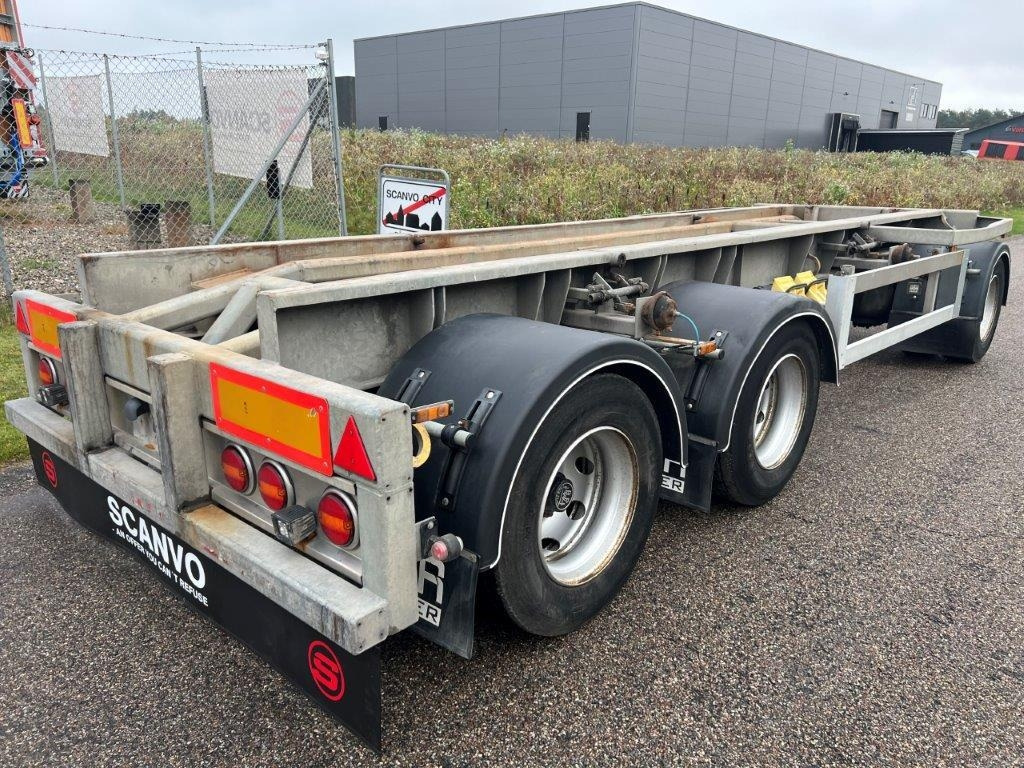 HFR PO 24 ton 6 -6,5 mtr. container - Chassis aanhangwagen: afbeelding 1 HFR PO 24 ton 6 -6,5 mtr. container - Chassis aanhangwagen: afbeelding 1