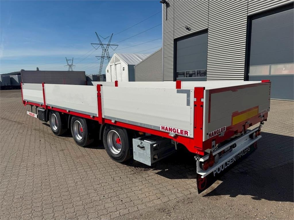 Hangler 3-aks kærre alu-sider + alu-ramper - Open/ Plateau aanhangwagen: afbeelding 2 Hangler 3-aks kærre alu-sider + alu-ramper - Open/ Plateau aanhangwagen: afbeelding 2