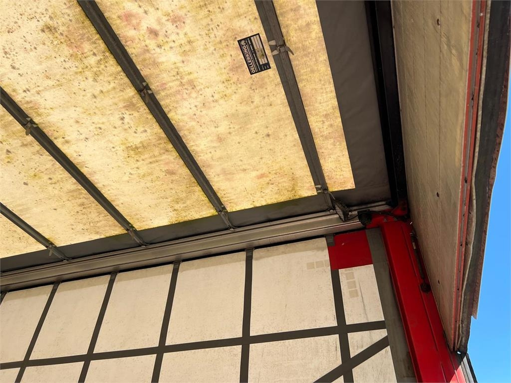 Schuifzeiloplegger Kel-Berg D100V 13,6 mtr gardin - lodretstående lift: afbeelding 20