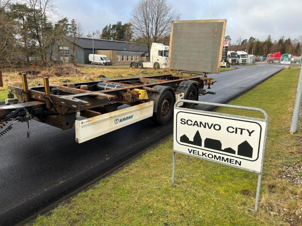 Krone ZZW 18 EL containerlåse - zepro lift - Containertransporter/ Wissellaadbak aanhangwagen: afbeelding 1 Krone ZZW 18 EL containerlåse - zepro lift - Containertransporter/ Wissellaadbak aanhangwagen: afbeelding 1