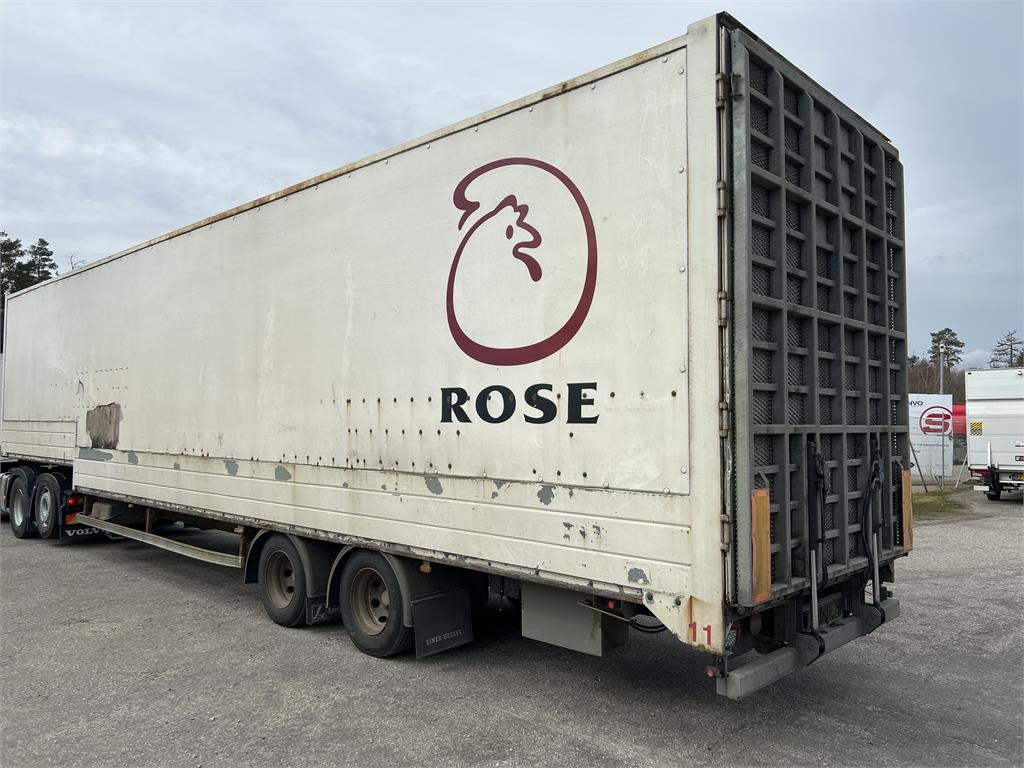 Leci 13,6 mtr. box læsserampe - Gesloten oplegger: afbeelding 1 Leci 13,6 mtr. box læsserampe - Gesloten oplegger: afbeelding 1