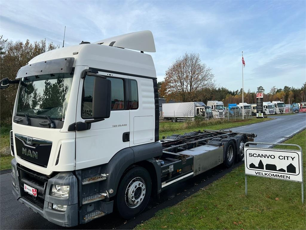MAN TGS 26-440 6x2-4 LL - Containertransporter/ Wissellaadbak vrachtwagen: afbeelding 2 MAN TGS 26-440 6x2-4 LL - Containertransporter/ Wissellaadbak vrachtwagen: afbeelding 2
