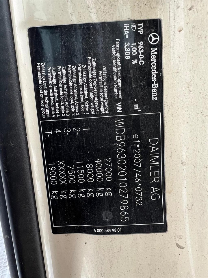 Mercedes-Benz Antos 2530 - NTM - Vuilniswagen: afbeelding 2 Mercedes-Benz Antos 2530 - NTM - Vuilniswagen: afbeelding 2