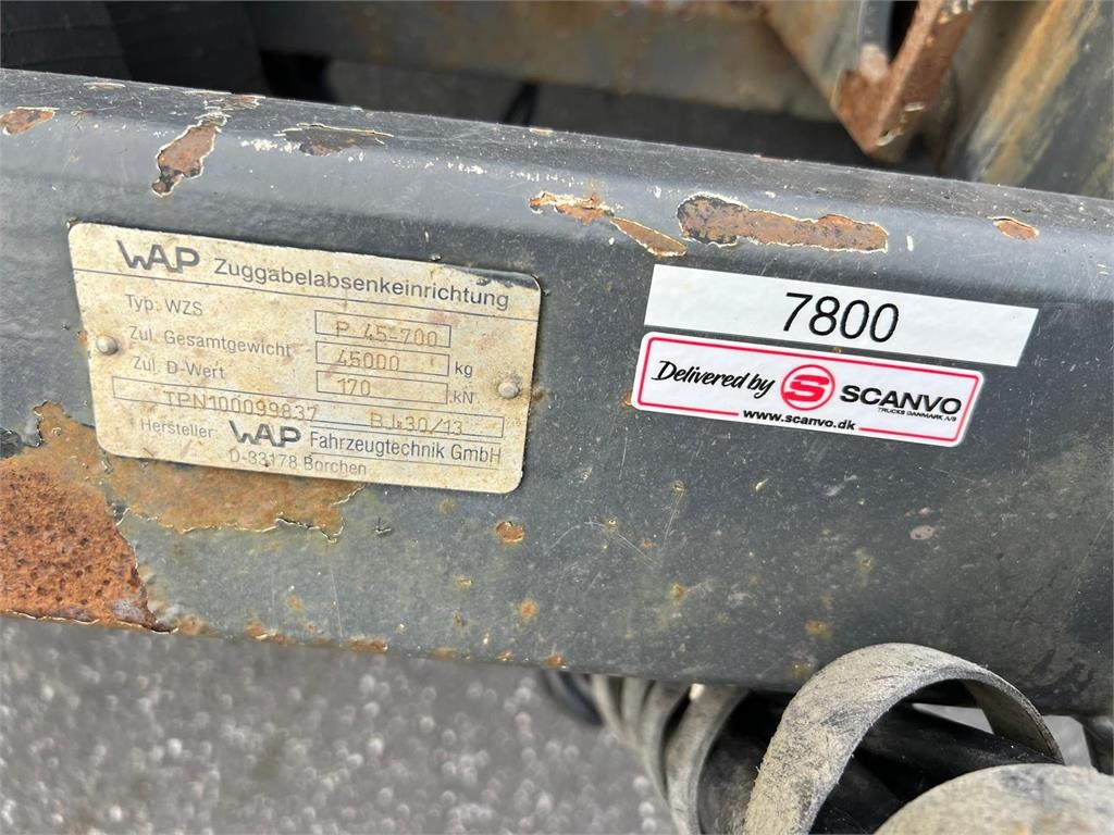 Haakarm/ Portaalarm aanhanger Nopa PTC 240 - 7,0 - 7,5 mtr. container: afbeelding 12