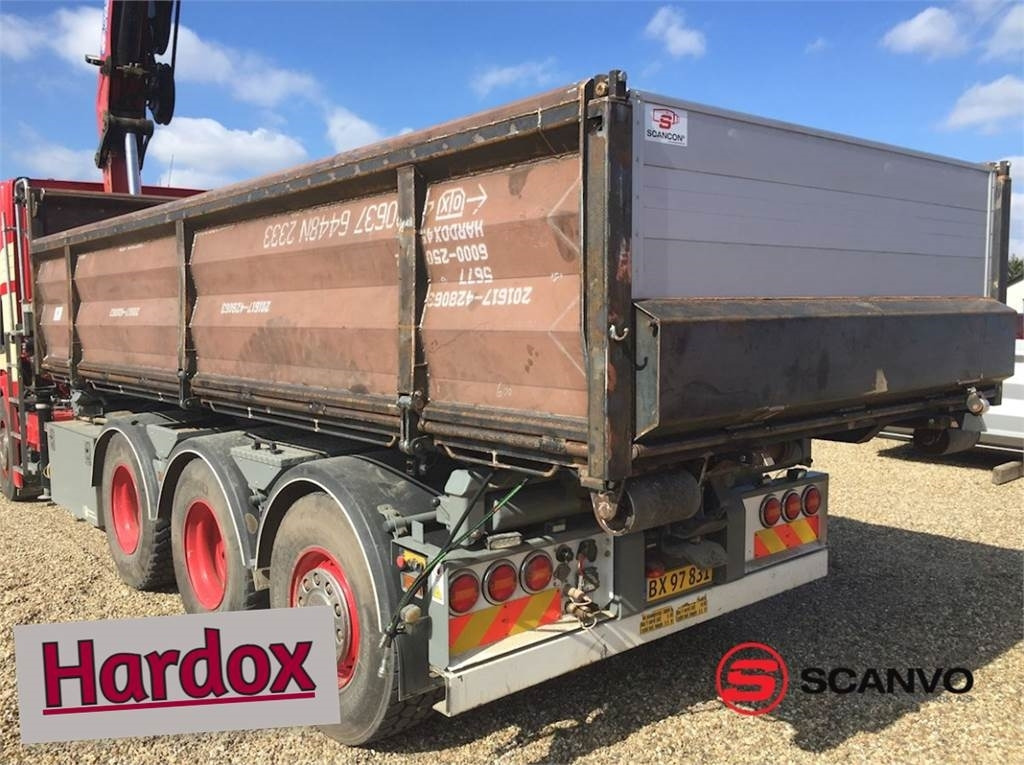 Scancon 6,3 m - Hardox pendelcontainer m-helside p - Gesloten laadbak: afbeelding 1 Scancon 6,3 m - Hardox pendelcontainer m-helside p - Gesloten laadbak: afbeelding 1