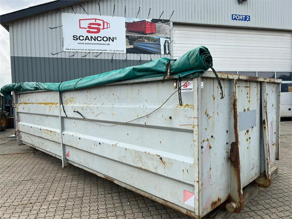 Scancon 6000 mm - 20m3 - Bagdøre + Rullepresenning - Open laadbak: afbeelding 1 Scancon 6000 mm - 20m3 - Bagdøre + Rullepresenning - Open laadbak: afbeelding 1