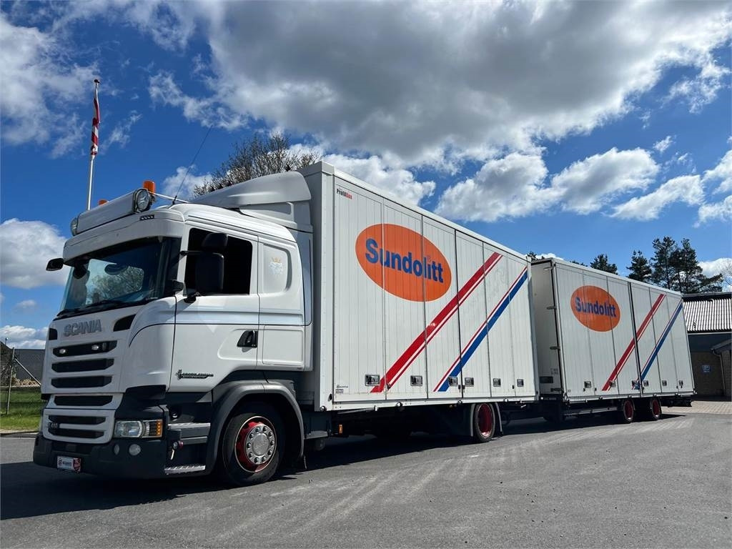 Scania R410 DB 4x2 MLB + tandem trailer 121m3 - Bakwagen: afbeelding 2 Scania R410 DB 4x2 MLB + tandem trailer 121m3 - Bakwagen: afbeelding 2