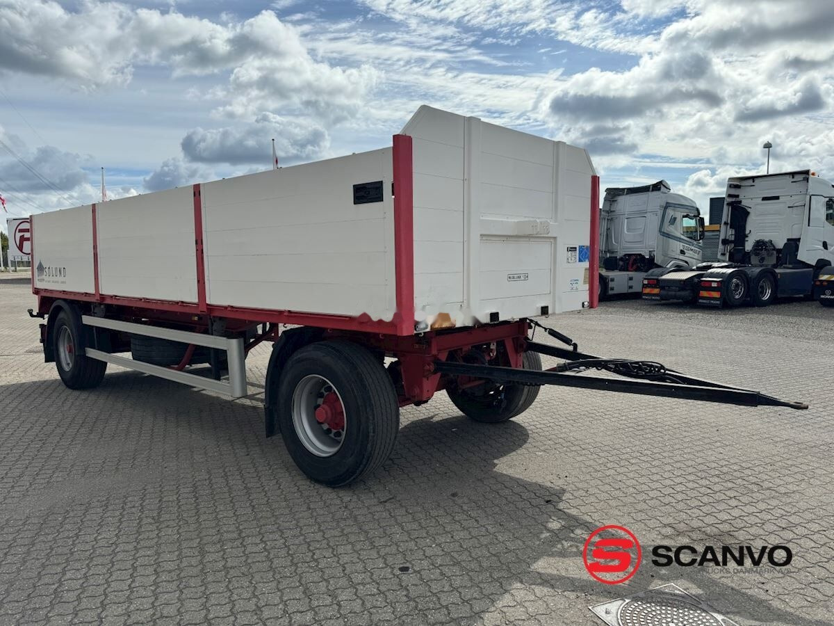 Open/ Plateau aanhangwagen Wilken: afbeelding 1