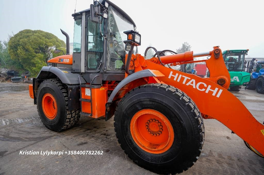 Wiellader Hitachi ZW150 LONGBOOM: afbeelding 8