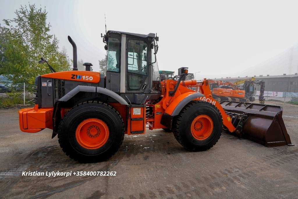 Wiellader Hitachi ZW150 LONGBOOM: afbeelding 7