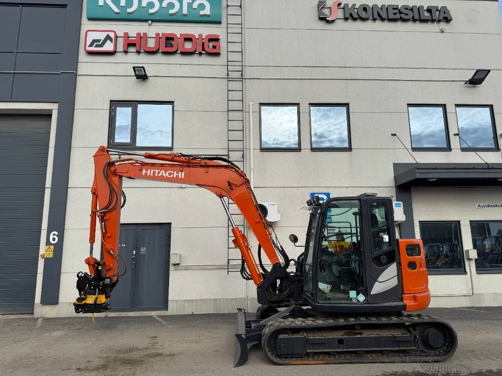 Hitachi ZX85USB-6, Uudella engcon EC209 tiltillä - Minigraafmachine: afbeelding 1 Hitachi ZX85USB-6, Uudella engcon EC209 tiltillä - Minigraafmachine: afbeelding 1