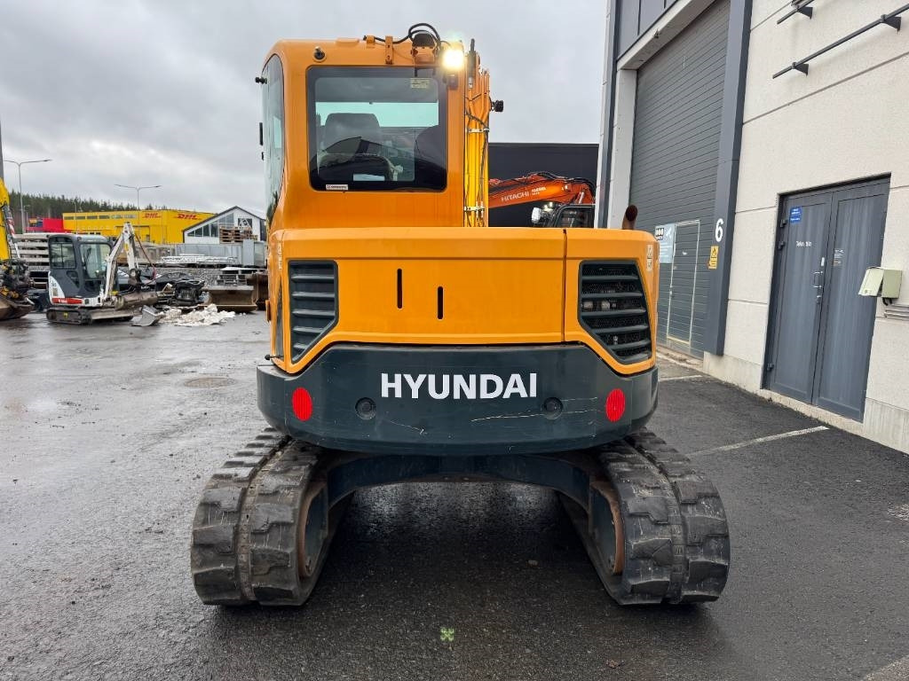 Hyundai R80CR-9A PYÖRITTÄJÄLLÄ - Minigraafmachine: afbeelding 4 Hyundai R80CR-9A PYÖRITTÄJÄLLÄ - Minigraafmachine: afbeelding 4