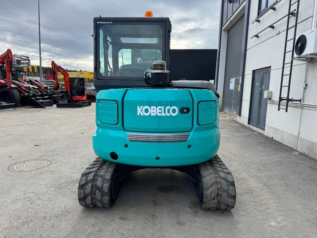 Kobelco SK45SRX-6 Pyörittäjä pihdeillä - Minigraafmachine: afbeelding 4 Kobelco SK45SRX-6 Pyörittäjä pihdeillä - Minigraafmachine: afbeelding 4