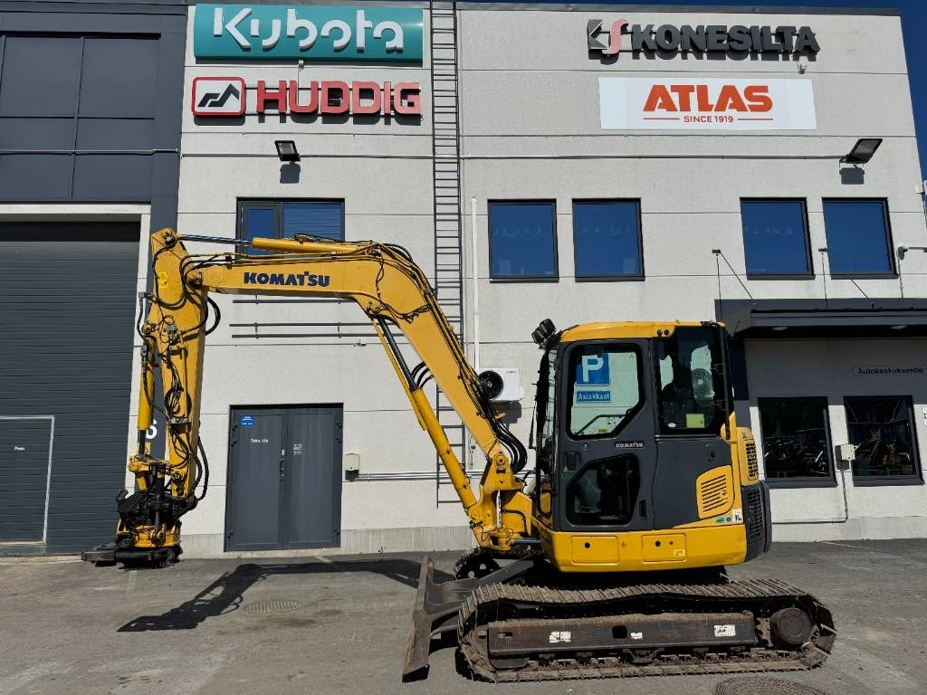 Komatsu PC88MR-8 PYÖRITTÄJÄLLÄ - Minigraafmachine: afbeelding 1 Komatsu PC88MR-8 PYÖRITTÄJÄLLÄ - Minigraafmachine: afbeelding 1