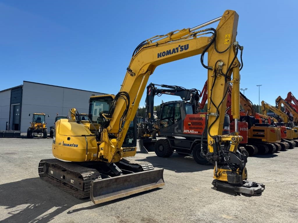 Komatsu PC88MR-8 PYÖRITTÄJÄLLÄ - Minigraafmachine: afbeelding 5 Komatsu PC88MR-8 PYÖRITTÄJÄLLÄ - Minigraafmachine: afbeelding 5