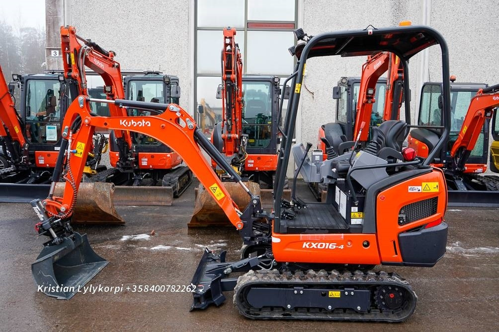 Kubota KX 016-4 EX-DEMO - Minigraafmachine: afbeelding 1 Kubota KX 016-4 EX-DEMO - Minigraafmachine: afbeelding 1