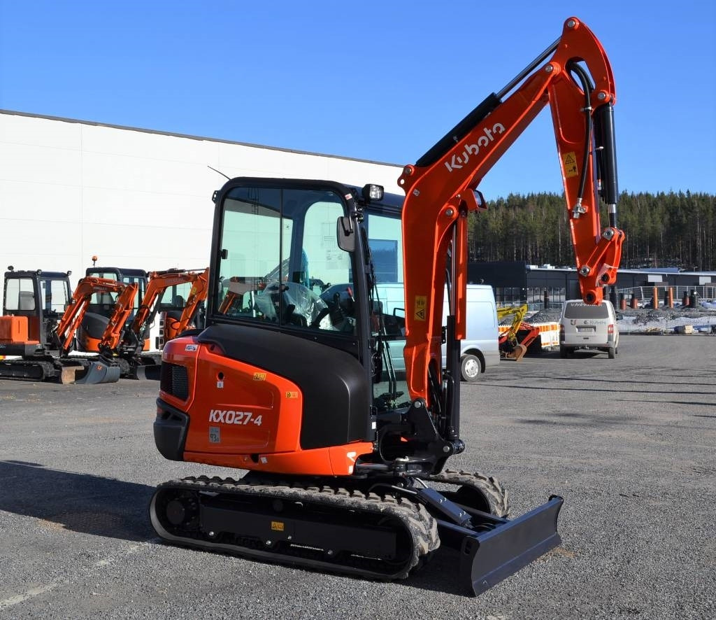Kubota KX027-4 UUSI, TAKUU 24KK - Minigraafmachine: afbeelding 5 Kubota KX027-4 UUSI, TAKUU 24KK - Minigraafmachine: afbeelding 5