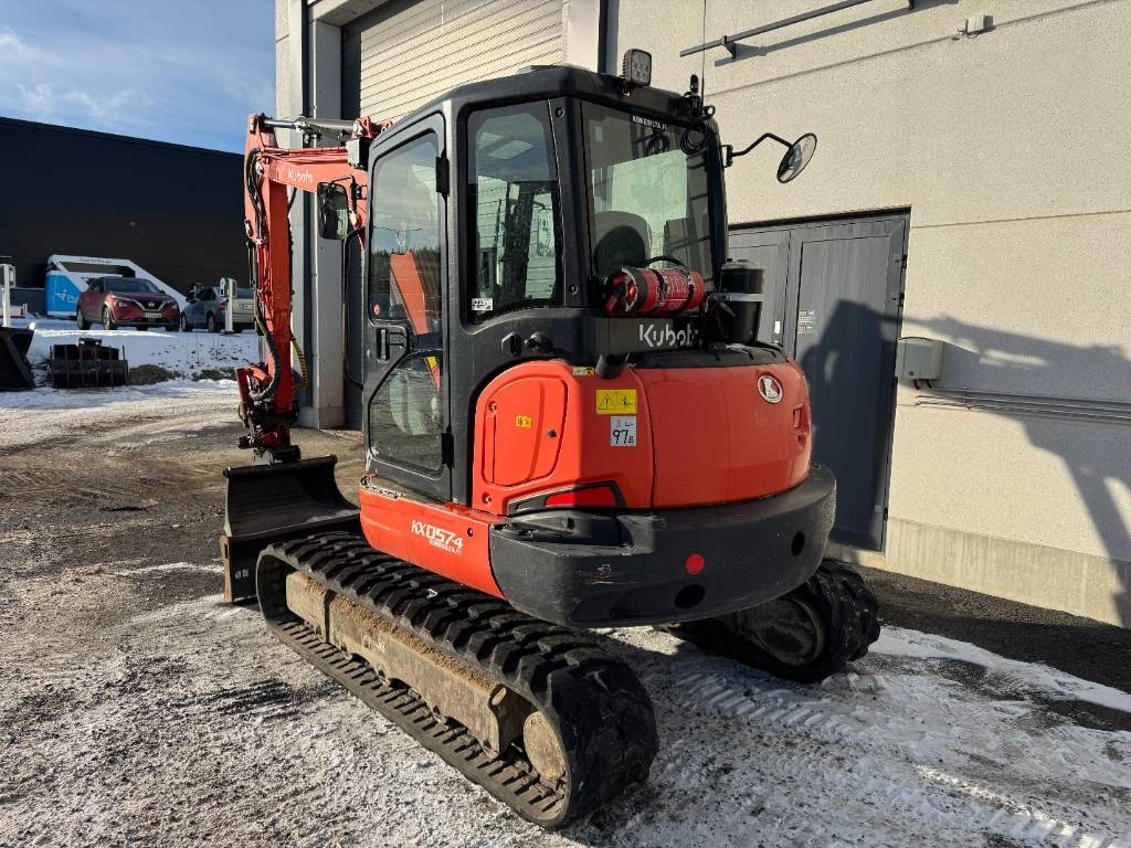 Kubota KX057-4 Pyörittäjällä - Minigraafmachine: afbeelding 3 Kubota KX057-4 Pyörittäjällä - Minigraafmachine: afbeelding 3