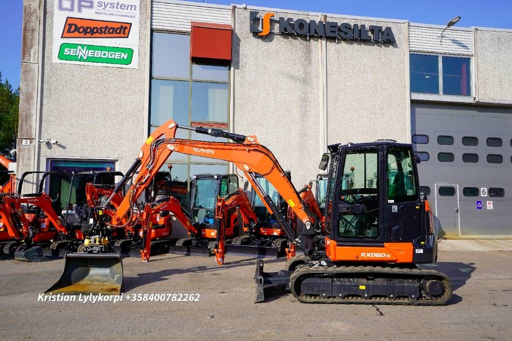 Kubota KX060-5 EX-DEMO - Minigraafmachine: afbeelding 1 Kubota KX060-5 EX-DEMO - Minigraafmachine: afbeelding 1