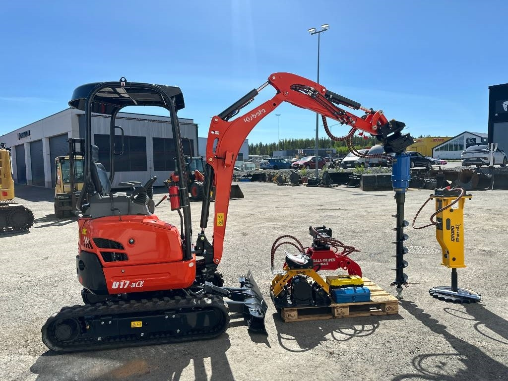 Kubota U 17-3 uusi Varustelupaketilla - Minigraafmachine: afbeelding 5 Kubota U 17-3 uusi Varustelupaketilla - Minigraafmachine: afbeelding 5