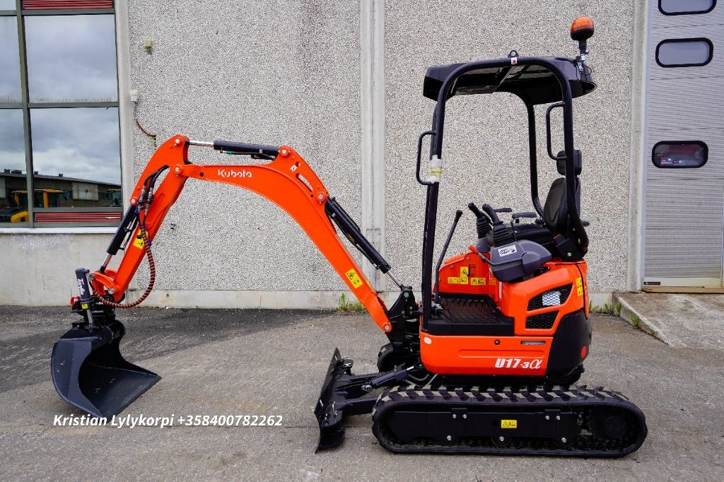 Kubota U17-3a EX-DEMO - Minigraafmachine: afbeelding 1 Kubota U17-3a EX-DEMO - Minigraafmachine: afbeelding 1