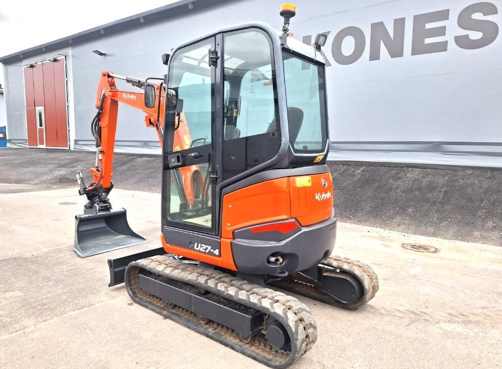 Kubota U27-4 KALLISTAJALLA, HUOLLETTU - Minigraafmachine: afbeelding 2 Kubota U27-4 KALLISTAJALLA, HUOLLETTU - Minigraafmachine: afbeelding 2
