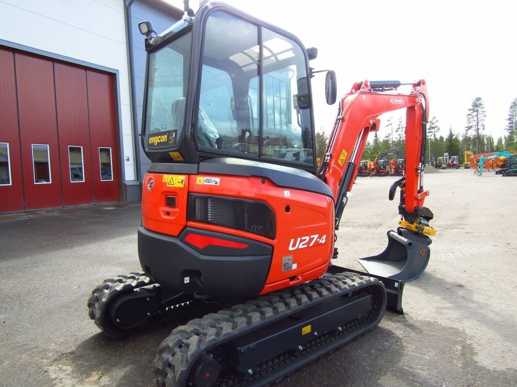 Kubota U27-4 UUSI, PYÖRITTÄJÄLLÄ - Minigraafmachine: afbeelding 4 Kubota U27-4 UUSI, PYÖRITTÄJÄLLÄ - Minigraafmachine: afbeelding 4